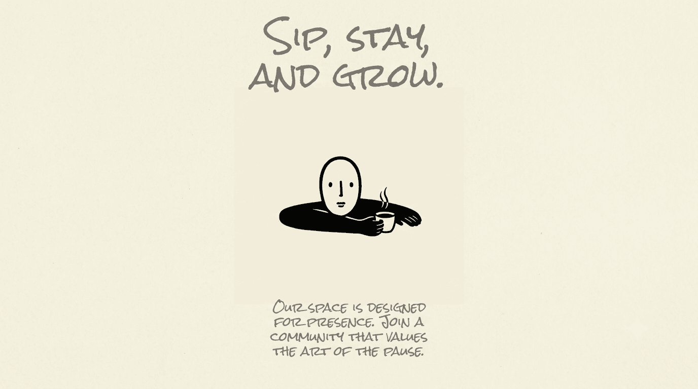 Goyo poster: Our space is designed for presence